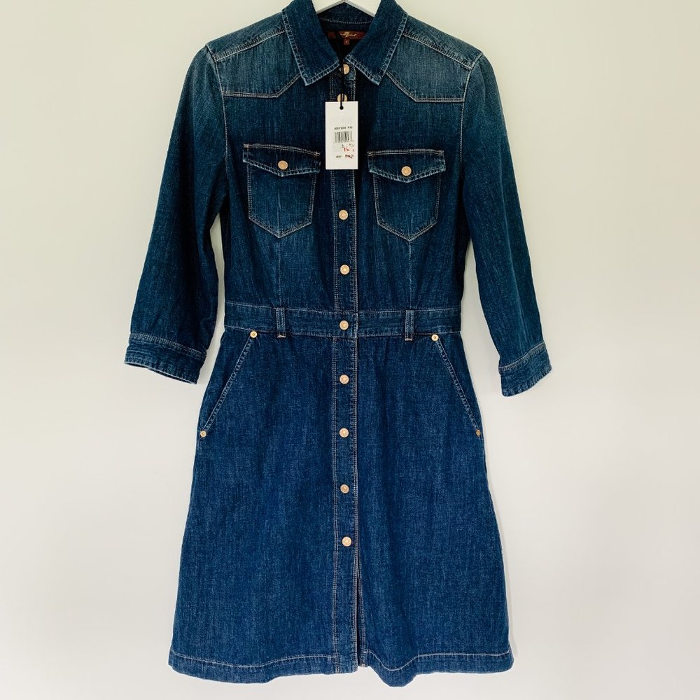 7 For All Mankind’s Denim Dress